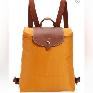 Longchamp Le Pliage Backpack - Saffron - New